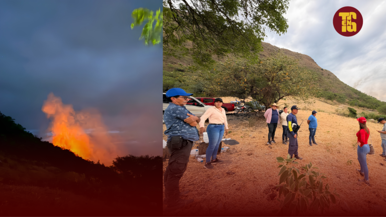 Suárez bajo el fuego: más de 100 hectáreas consumidas tras cuatro días de emergencia en el Cerro Las Mercedes