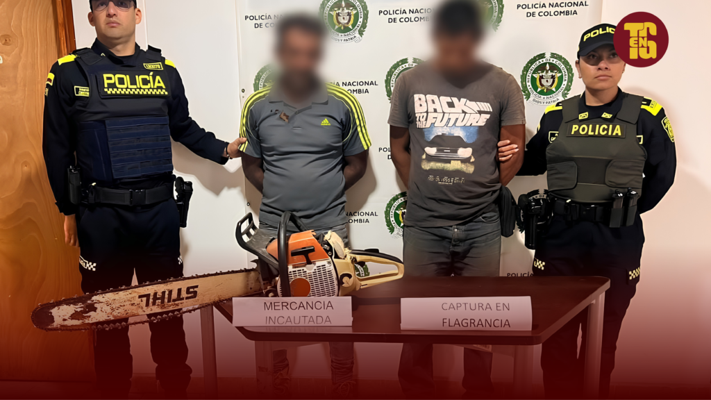 Capturan a dos personas por incendio forestal y tala de árboles en zona rural de Dolores