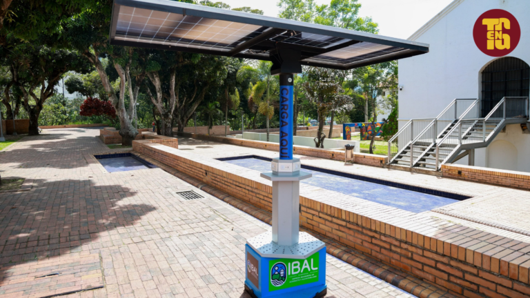 El IBAL instala puntos de carga con energía solar en el Panóptico y el Parque Deportivo