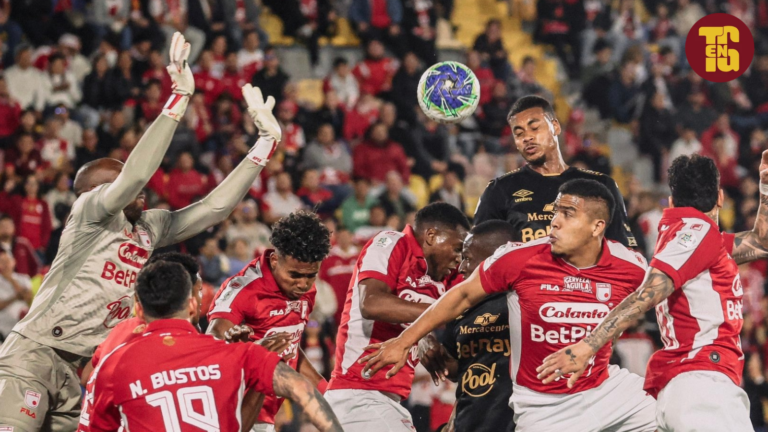Tropezón en El Campín: Deportes Tolima cayó 1-0 ante Santa Fe pero se mantiene en el podio