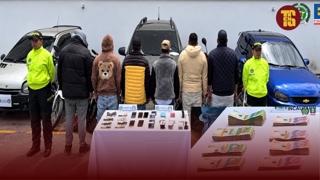 DESARTICULADA LA RED DELINCUENCIAL ‘LOS COBRA’: SEIS CAPTURADOS POR PRÉSTAMOS ‘GOTA A GOTA’ Y COBROS VIOLENTOS EN BOYACÁ