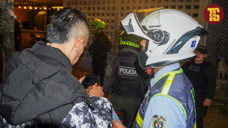 26 vehículos inmovilizados y 39 comparendos dejó caravana de seguridad en Ibagué